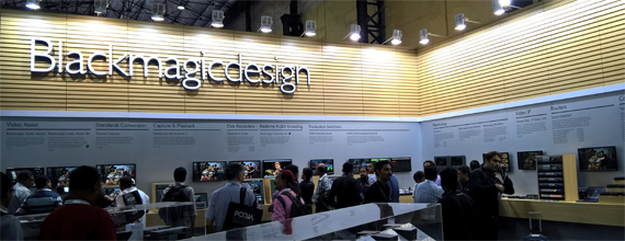 Blackmagicdesign Booth